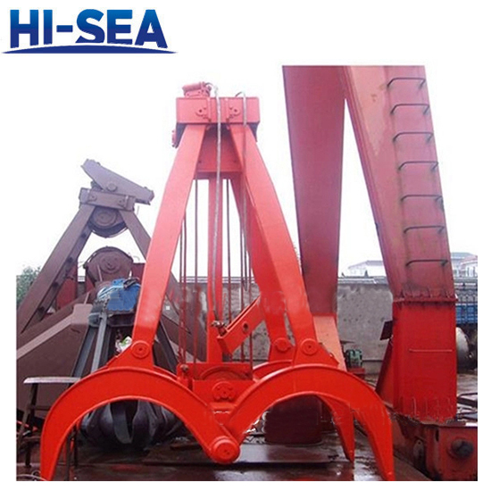 Mechanical Four-rope Timber Grab